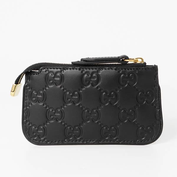 GUCCI 《最大17%還元》グッチ 小銭入れ シグネチャー レザー GUCCI 《最大17%還元》グッチ 小銭入れ シグネチャー レザー