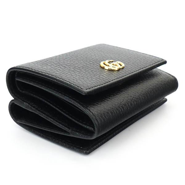 GUCCI グッチ 財布 レディース 三つ折り財布 プチ マーモント GUCCI グッチ 財布 レディース 三つ折り財布 プチ マーモント