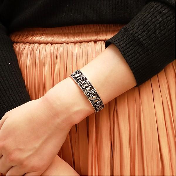GUCCI グッチ メンズ レディース バングル ダブルG リーフ GUCCI グッチ メンズ レディース バングル ダブルG リーフ