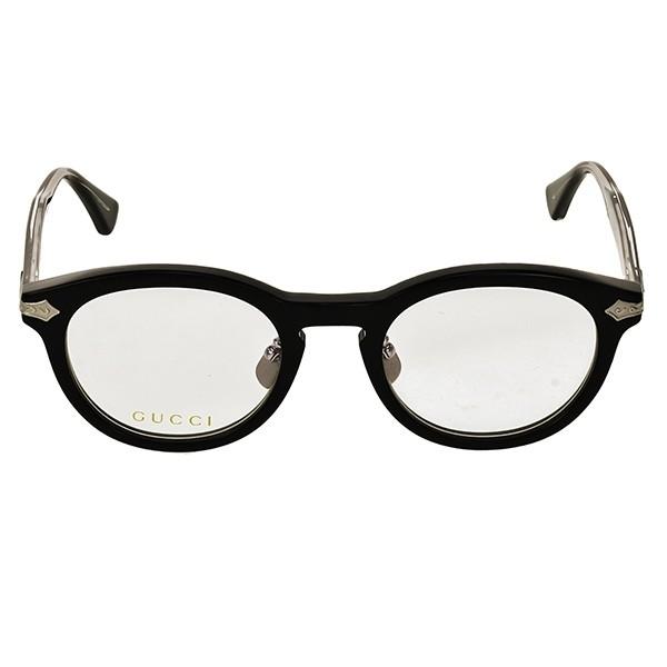 GUCCI グッチ メンズ メガネフレーム ラウンド型 ブラック GG0071O-001 