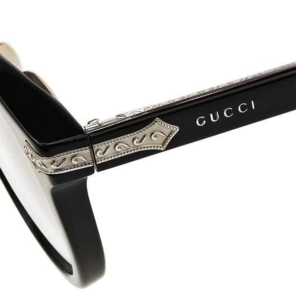 GUCCI グッチ メンズ メガネフレーム ラウンド型 ブラック GG0071O-001 