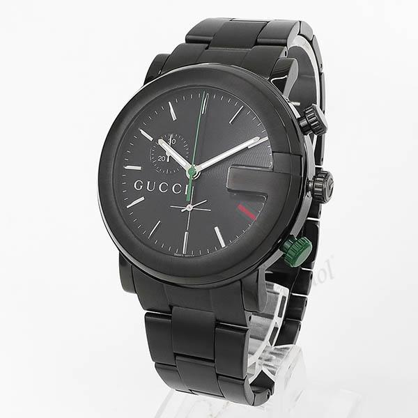GUCCI（グッチ） 腕時計 メンズ Gクロノ G-Chrono 42mm ブラック