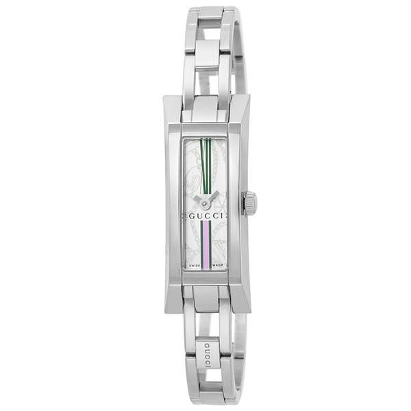 GUCCI グッチ 腕時計 レディース Gリンク G-LINK ホワイト シルバー 