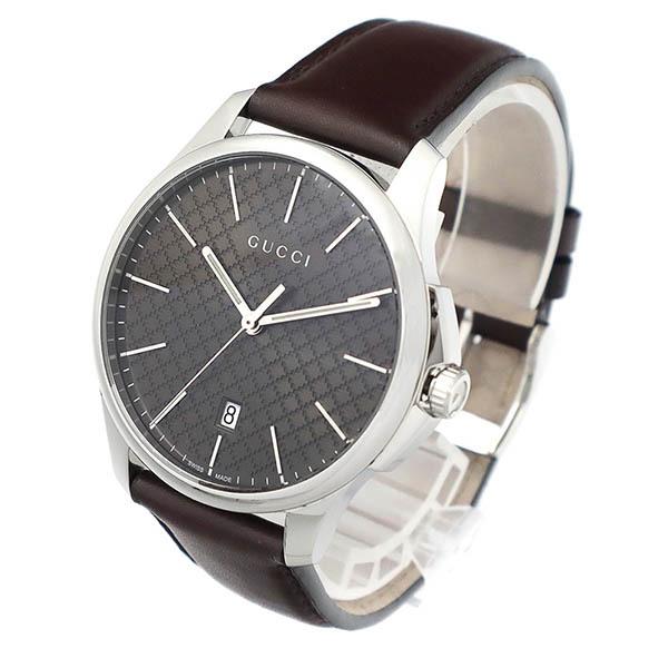 専用257【美品】GUCCI 箱付き 126.4 Gタイムレス ブラウン　メンズ GUCCI（グッチ） メンズ 時計 G-TIMELESS Gタイムレスクロノ クォーツ