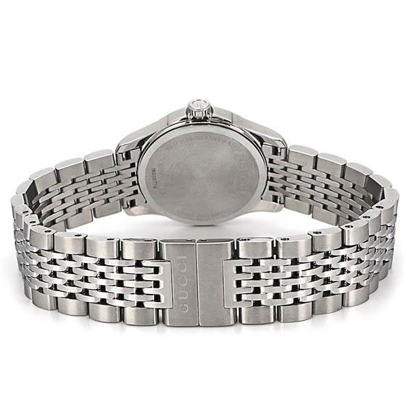 グッチ GUCCI 腕時計 レディース Gタイムレス G-Timeless 27mm ブラック シルバー YA1265006の画像