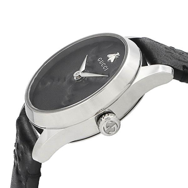 グッチ GUCCI 腕時計 レディース Gタイムレス G-Timeless 27mm ブラック YA126579Aの画像