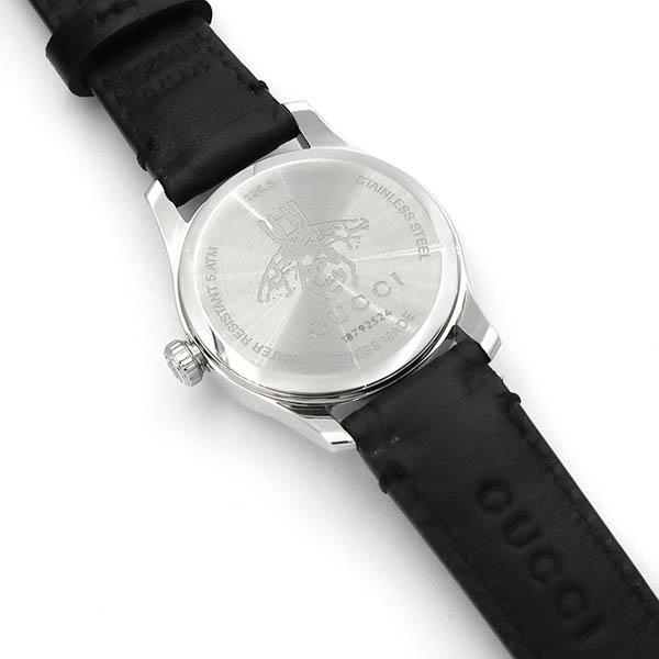 グッチ GUCCI 腕時計 レディース Gタイムレス G-Timeless 27mm ブラック YA126579Aの画像