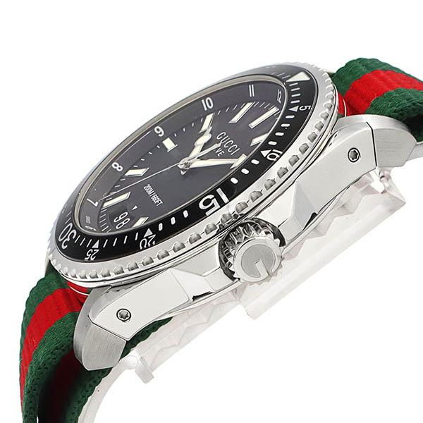 GUCCI グッチ 腕時計 メンズ DIVE ダイブ NATOベルト 45mm GUCCI グッチ 腕時計 メンズ DIVE ダイブ NATOベルト 45mm