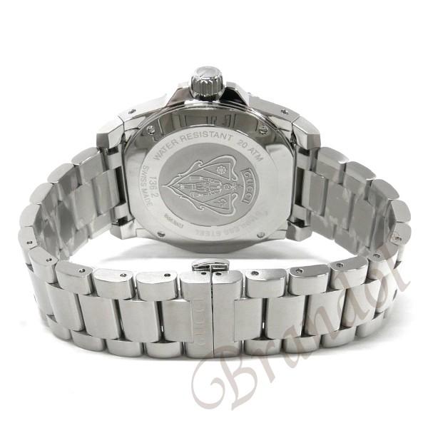 グッチ GUCCI 腕時計 メンズ DIVE ダイヴ 48mm ブラック シルバー YA136212【最大1000円クーポン】の画像
