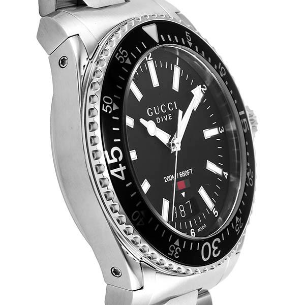 GUCCI（グッチ） 腕時計 メンズ DIVER ダイバー 39.5mm ブラック 