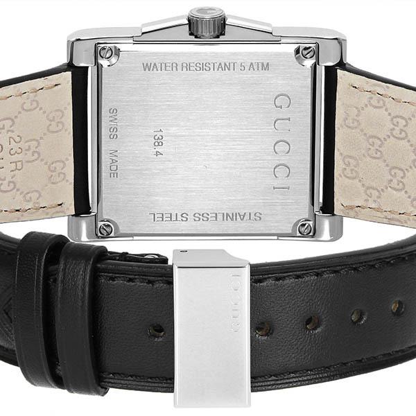 GUCCI（グッチ） 腕時計 メンズ Gタイムレス スクエア ブラック