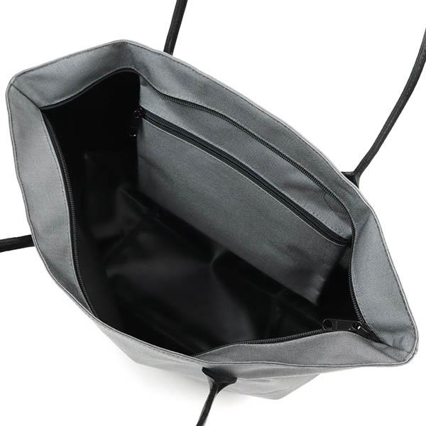 ✨️美品✨️ HervéChapelier ハンドバッグ　 舟型 ライトグレー Herve Chapelier - HERVE CHAPELIER / エルベシャプリエ