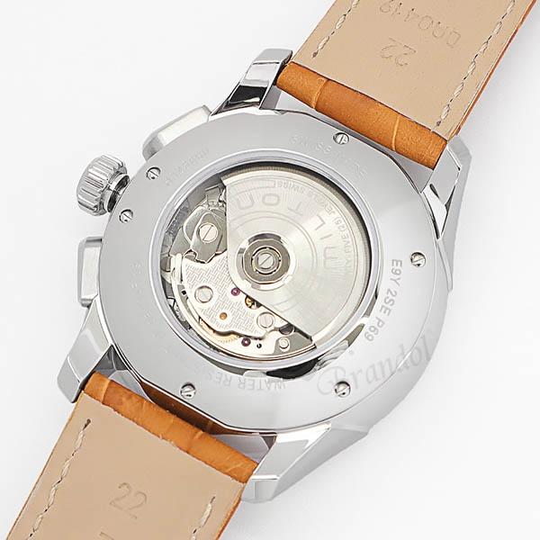 ハミルトン HAMILTON 腕時計 メンズ ジャズマスター オート クロノ 42mm 自動巻き ホワイト ライトブラウン H32586511【最大1000円クーポン】の画像