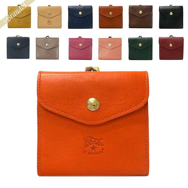 気質アップ 倍倍ストア 5% イルビゾンテ IL BISONTE 二つ折り財布