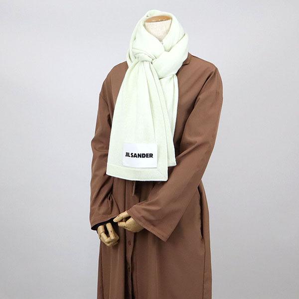 ジルサンダープラス Jil Sander+ マフラー カシミヤ ニット スカーフ アイボリー JSCT764009 WTY10008 338_3
