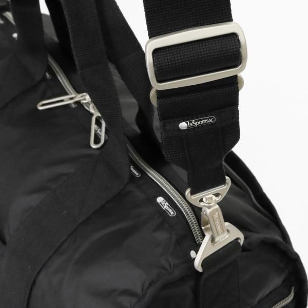 レスポートサック LeSportsac ボストンバッグ レディース ESSENTIAL MEDIUM DUFFLE 2way バッグ 無地 ブラック 1501 C363【P5倍_5日23:59迄】_12