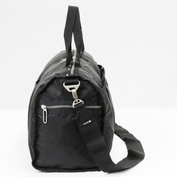 レスポートサック LeSportsac ボストンバッグ レディース ESSENTIAL MEDIUM DUFFLE 2way バッグ 無地 ブラック 1501 C363【P5倍_5日23:59迄】_1