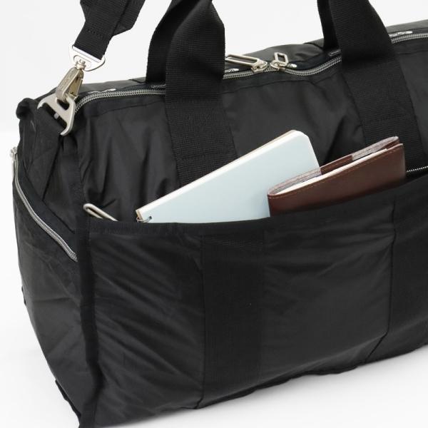 レスポートサック LeSportsac ボストンバッグ レディース ESSENTIAL MEDIUM DUFFLE 2way バッグ 無地 ブラック 1501 C363【P5倍_5日23:59迄】_9