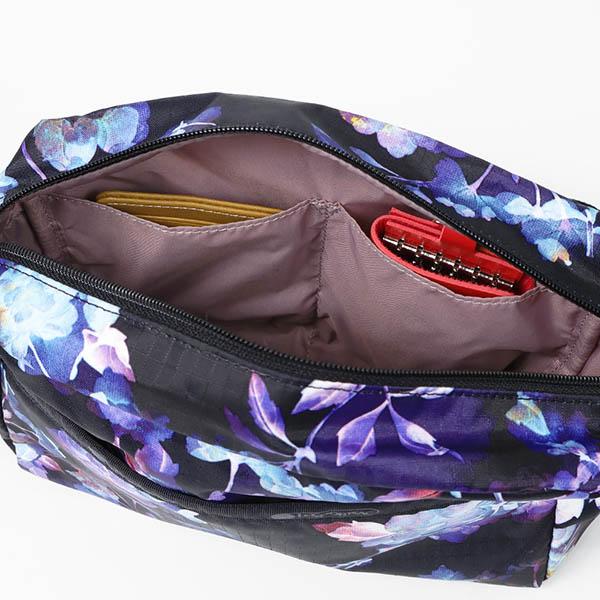 美品【レスポートサック】シンプル 無地 バイカラー ショルダーバッグ 紺×紫 LeSportsac - 美品【レスポートサック】シンプル 無地 バイカラー