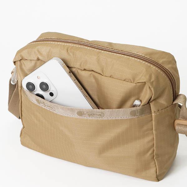 LESPORTSAC(レスポートサック) ショルダーバッグ ベージュ×アイボリー ミニバッグ LeSportsac（レスポートサック） ショルダーバッグ レディース MINI
