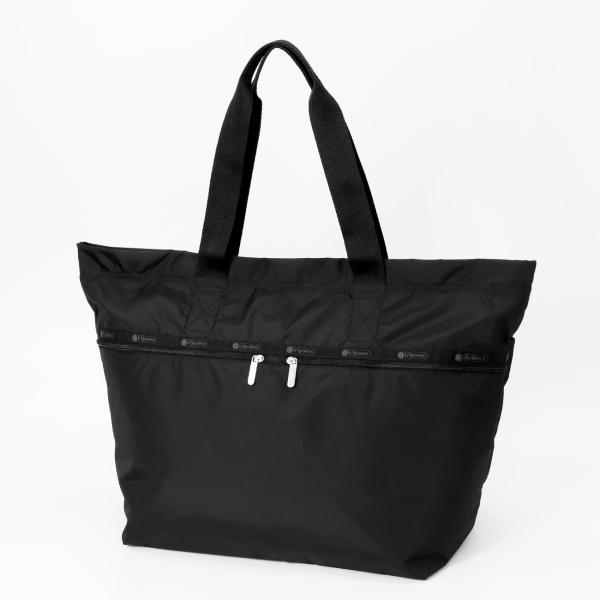 レスポートサック LeSportsac トートバッグ レディース CARLIN ZIP TOP TOTE BAG 無地 ブラック 3688 R086【最大2000円クーポン】の画像