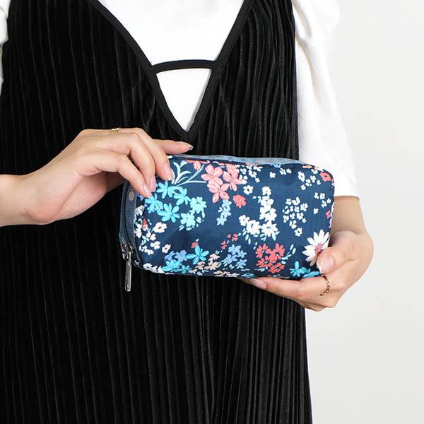 LeSportsac 花柄 ボストンバッグ 中型　1泊旅行　ポーチ付 Brandol / LeSportsac レスポートサック ボストンバッグ LARGE