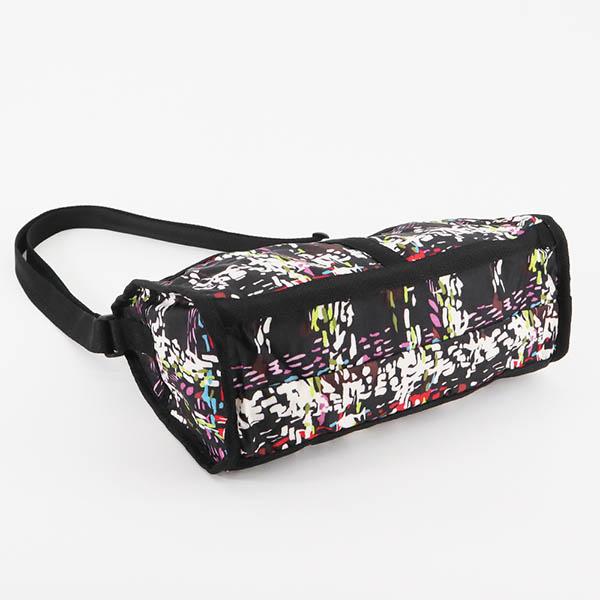 《ポイント5倍》レスポートサック LeSportsac ショルダーバッグ レディース DELUXE SHOULDER SATCHEL チェック柄 ブラック系 7519 E474｜brandol-s｜04