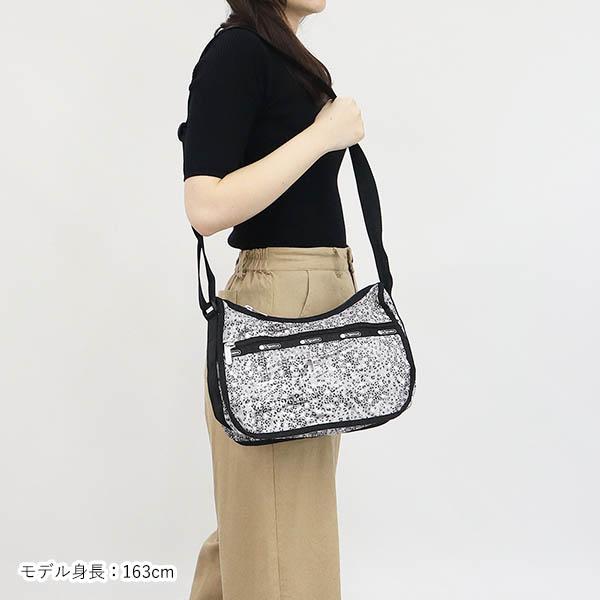 《ポイント8倍》レスポートサック LeSportsac ショルダーバッグ レディース CLASSIC HOBO レオパード柄 グレー系 7520 F192｜brandol-s｜08