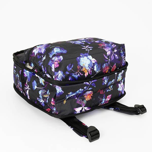 新品未使用　レスポートサックバックパック　ブラック花柄 LeSportsac（レスポートサック） バックパック レディース リュック