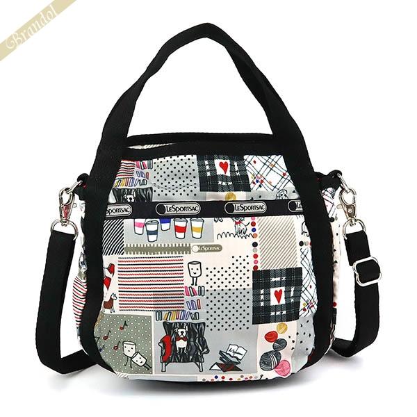 レスポートサック LeSportsac ショルダーバッグ レディース SMALL JENNI 2way ミニ トート 総柄 マルチカラー