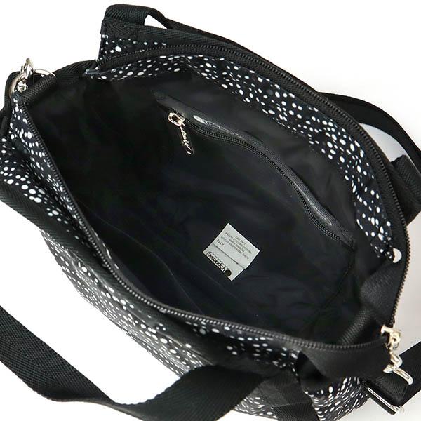 レスポートサック LeSportsac ショルダーバッグ レディース SMALL JENNI 2way トート 水玉 ドット柄 ブラック系 8056 F441｜brandol-s｜04