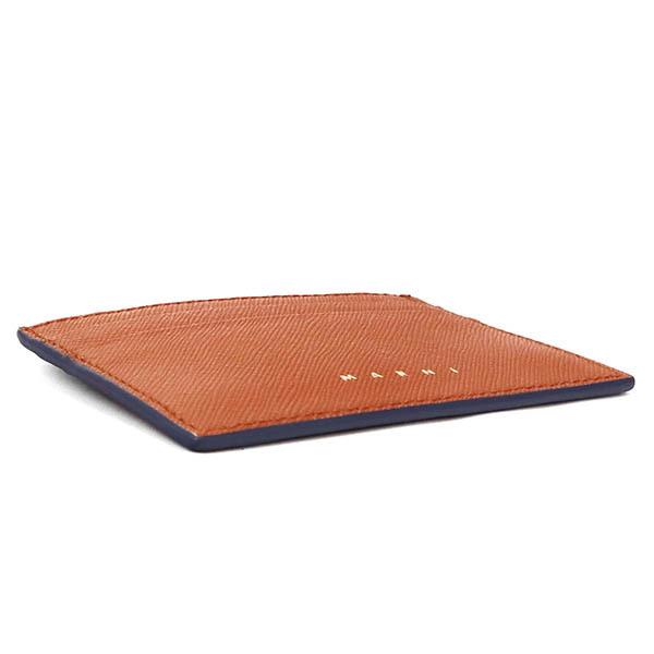 マルニ MARNI カードケース レディース メンズ レザー クレジットカードケース オレンジ PFMOQ04U07 LV520 Z434B【MAX2000円クーポン】_2