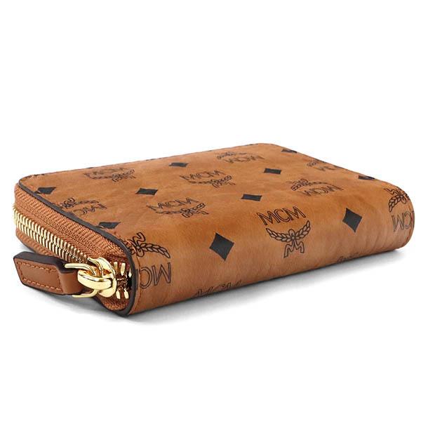 MCM エムシーエム 小銭入れ ヴィセトス モノグラム ジップウォレット  