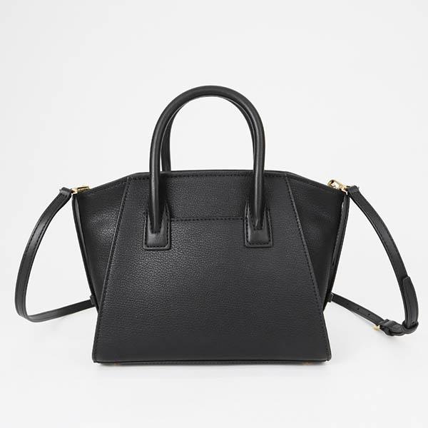 《最大23%還元》マイケルコース MICHAEL KORS ショルダーバッグ レディース 2way ミニトートバッグ ロゴ レザー ブラック  30H1G4VS5L 001