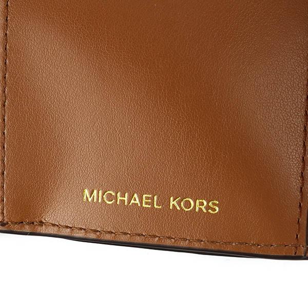 《ポイント最大18%》マイケルコース MICHAEL KORS 三つ折り財布 レディース CARMEN レザー 本革 無地 ブラウン 34S1GNME6L 230｜brandol-s｜07