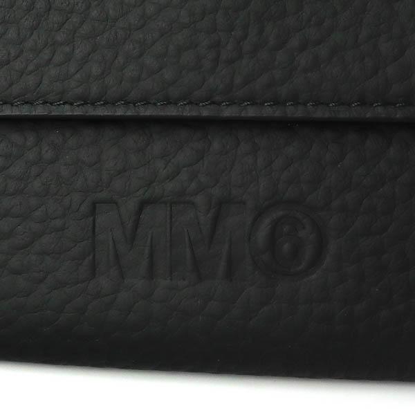 《最大19%還元》MM6 メゾンマルジェラ Maison Margiela 二つ折り財布 スクエア チェーン ウォレット ブラック S54UI0126 P4535 H9095｜brandol-s｜07