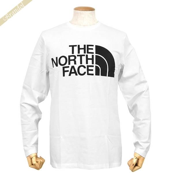 安全Shopping 手数料無料 ザ ノースフェイス THE NORTH FACE Tシャツ メンズ Standard LS Tee 長袖 XS S M L ホワイト NF0A5585 FN4 eileenhughes.com eileenhughes.com