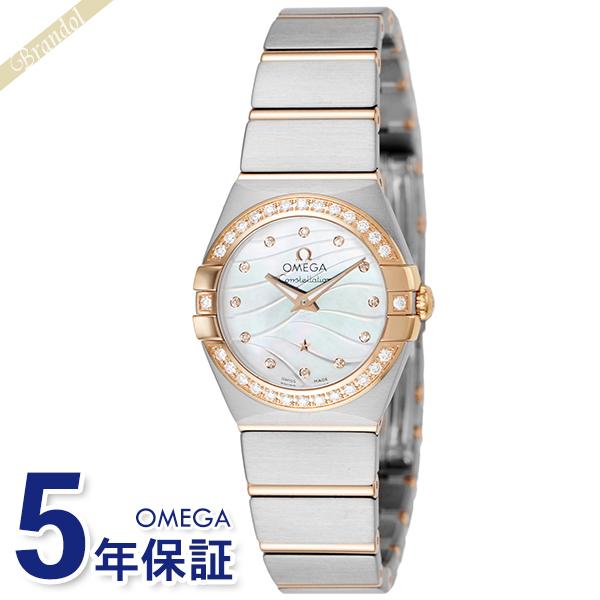 《期間限定P10倍》オメガ OMEGA 腕時計 レディース コンステレーション ダイヤモンドインデックス 24mm 123.25.24.60.55.012｜brandol-s