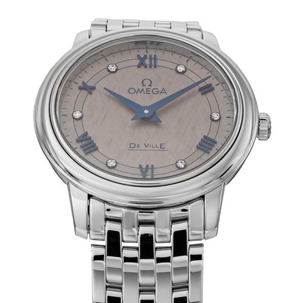オメガ OMEGA 腕時計 レディース De Ville Prestige デ ヴィル プレステージ 27.4mm グレー シルバー 424.10.27.60.56.002｜brandol-s｜03