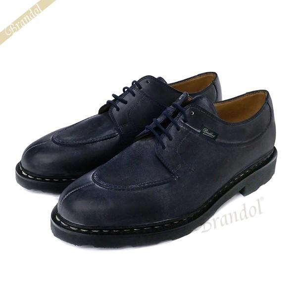 パラブーツ Paraboot ビジネスシューズ メンズ 本革 アヴィニョン ネイビー 705110 AVIGNON NUIT｜brandol-s