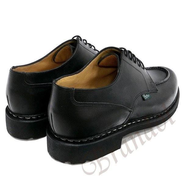 パラブーツ Paraboot メンズ ビジネスシューズ 本革 Uチップ ブラック 710709 CHAMBORD NOIR【最大1000円クーポン】の画像
