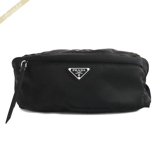 全品p 7 Up プラダ Prada ボディバッグ メンズ レディース 三角ロゴ ウェストバッグ ブラック 1bl034ooo R064 F0002 Pr 1bl034ooo R064 F0002 Brandol Style 通販 Yahoo ショッピング