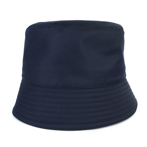 プラダ PRADA バケットハット 帽子 メンズ レディース 三角ロゴ M 