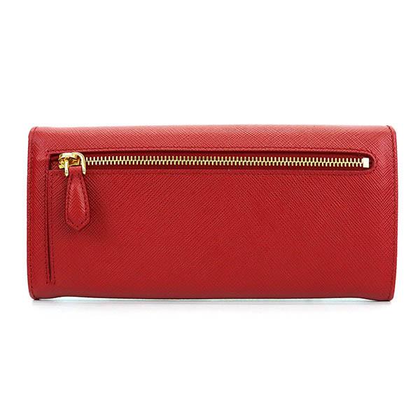PRADA プラダ レディース 長財布 パスケース付 レザー
