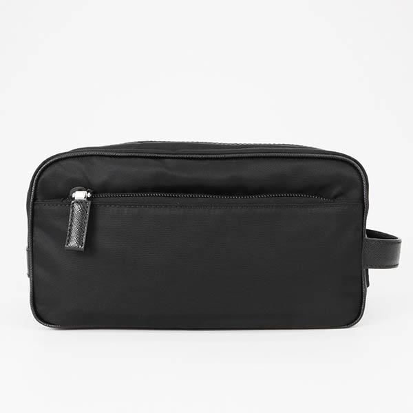 PRADA プラダ クラッチバッグ メンズ 三角ロゴ 箱型 セカンド PRADA プラダ クラッチバッグ メンズ 三角ロゴ 箱型 セカンド
