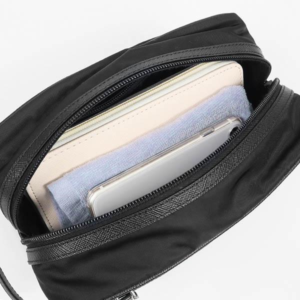 PRADA プラダ クラッチバッグ メンズ 三角ロゴ 箱型 セカンド PRADA プラダ クラッチバッグ メンズ 三角ロゴ 箱型 セカンド