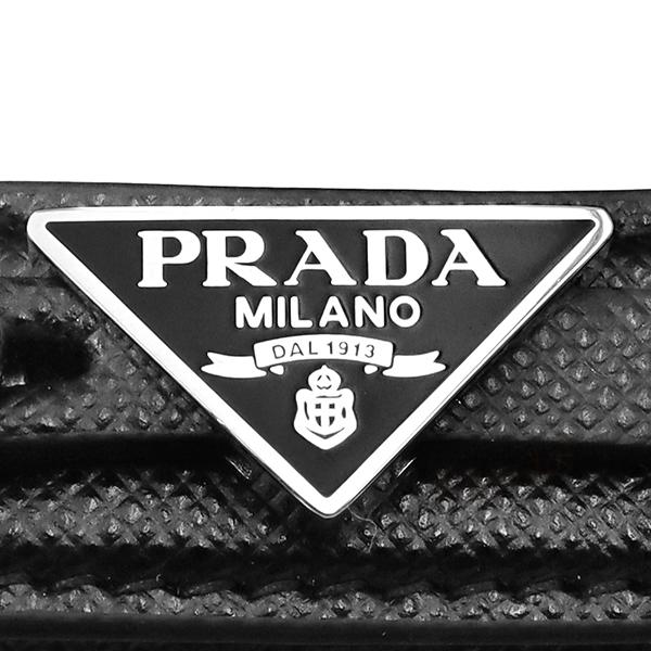 PRADA 《P6倍_1日23:59迄》プラダ メンズ キーリング レザー PRADA 《P6倍_1日23:59迄》プラダ メンズ キーリング レザー