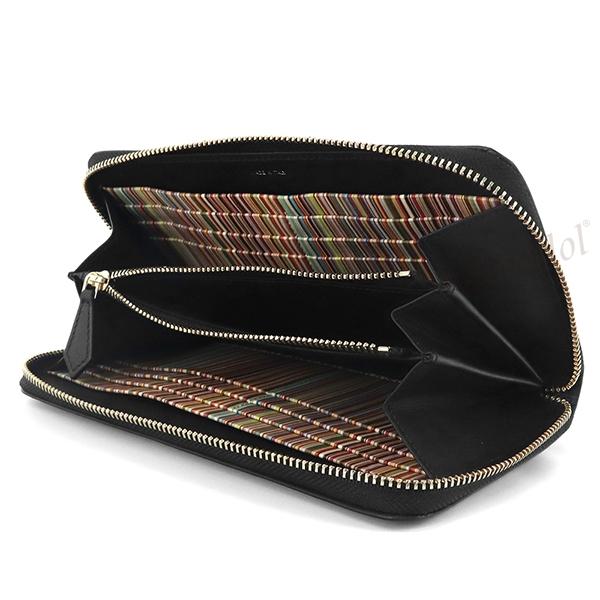P3倍_21日23:59迄》ポールスミス Paul Smith メンズ 長財布 無地 