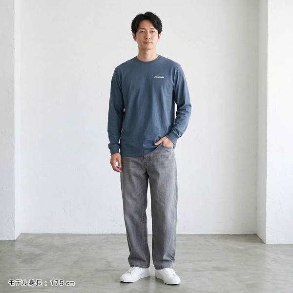 patagonia（パタゴニア） 長袖 Tシャツ メンズ ロングスリーブ P-6ロゴ 