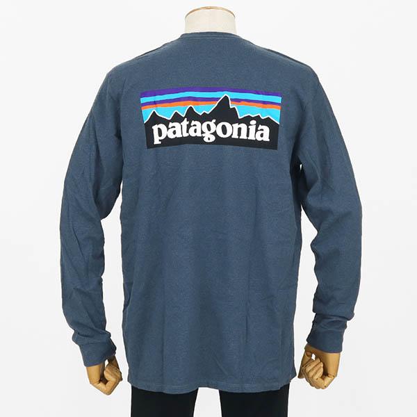 patagonia（パタゴニア） 長袖 Tシャツ メンズ ロングスリーブ P-6ロゴ